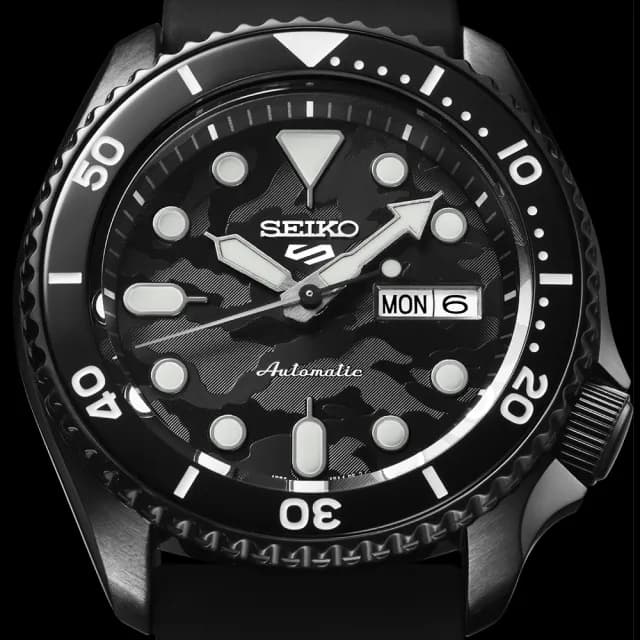【SEIKO 精工】5 Sports 系列 限量 堀米雄斗限定款機械錶 禮物 送禮 推薦(SRPJ39K1/4R36-13W0C)
