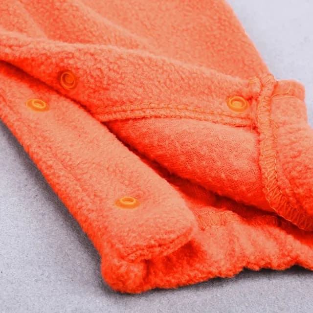 【橘魔法】南瓜小惡魔棉絨長袖連身包屁衣+小翅膀(萬聖節 服裝 角色扮演服裝 角色扮演 裝扮 男童 女童 童裝)