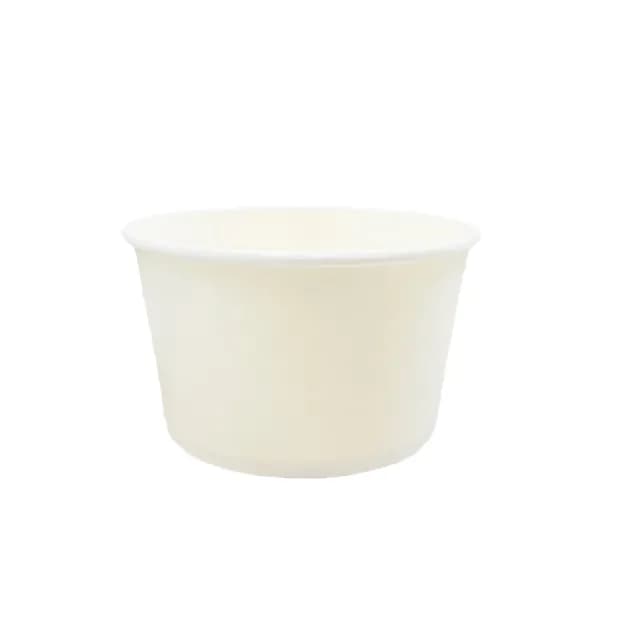 【CLEAN 克林】850cc環保無塑圓形餐盒 50組(可微波 扁碗 紙碗 植纖碗 免洗餐具 紙餐盒 保鮮盒)