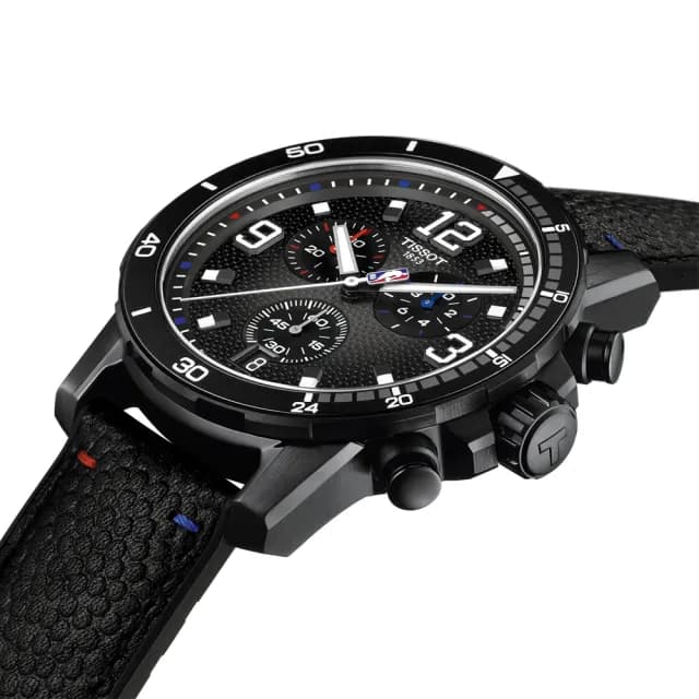 【TISSOT 天梭】NBA特別版 東尼·帕克配戴款 三眼計時腕錶 雙11 特惠 推薦(T1256173706700)