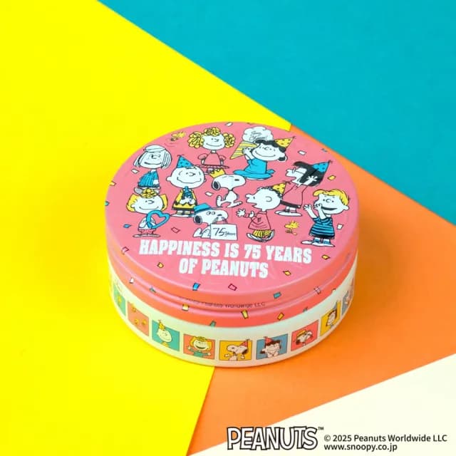 【STEAMCREAM 蒸汽乳霜】1578/史努比 歡慶生日派對 75g/1入(官方直營 / 高效保濕 / 純素保養)