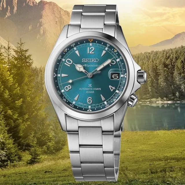 【SEIKO 精工】Prospex Alpinist 登山者 三日鍊 200米潛水機械錶 禮物 送禮 推薦(SPB503J1/6R55-00P0B)
