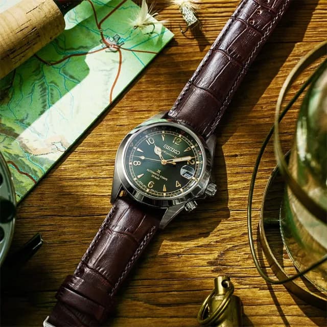 【SEIKO 精工】Prospex Alpinist 登山者 三日鍊 200米潛水機械錶 禮物 送禮 推薦(SPB507J1/6R55-00P0G)