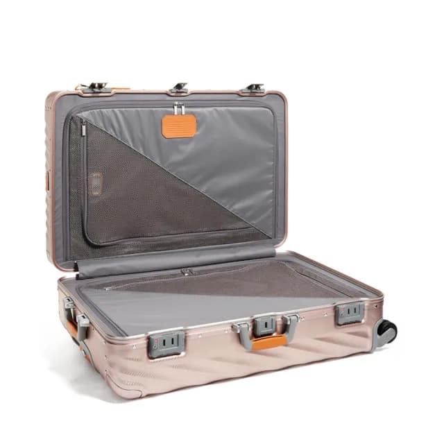 【TUMI】19 Degree Aluminum 國際長程航線 30 吋鋁合金行李箱 - 紋理胭脂色(TUMI 官方旗艦店)