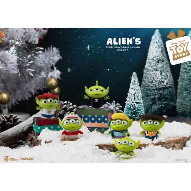 【Beast Kingdom 野獸國】MEA-073 三眼怪聖誕慶典 倒數月曆 降年曆(聖誕節送禮)