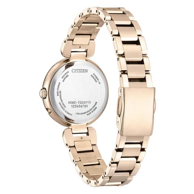 【CITIZEN 星辰】XC 希望之鑰 限量鈦 光動能電波女錶 手錶 禮物 送禮(ES9464-52B)