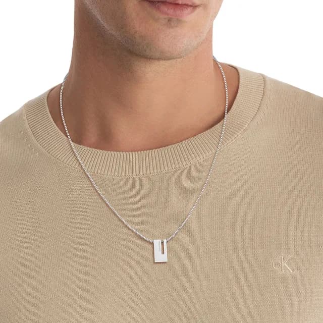 【Calvin Klein 凱文克萊】CK Exposed 男士項鍊 520送禮 禮物(35100019)