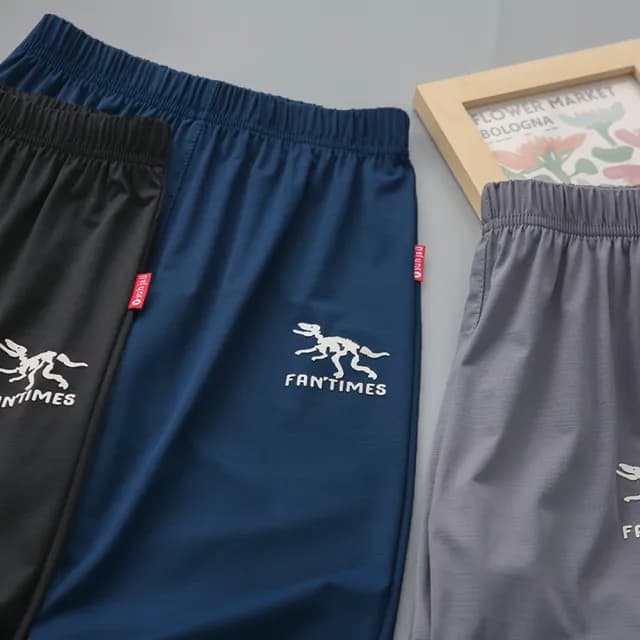 【橘魔法】冰絲涼感恐龍化石長褲(防蚊褲 褲子 縮口褲 運動褲 長褲 男童 童裝 兒童)