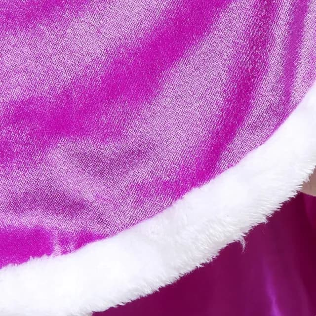 【橘魔法】絨布公主披風(萬聖節 斗篷 披肩 冰雪奇緣 貝兒公主 角色扮演 攝影 裝扮 女童 兒童 童裝)
