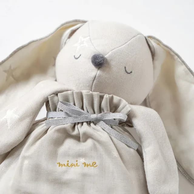 【10cmois】日本mini me可收納六層紗動物蓋被-贈心意禮袋(新生兒寶寶彌月禮小被毯安撫巾)