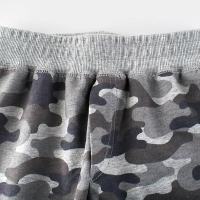 【橘魔法】男童迷彩運動褲(長褲 縮口褲 運動褲 薄長褲 褲子 童裝 兒童)