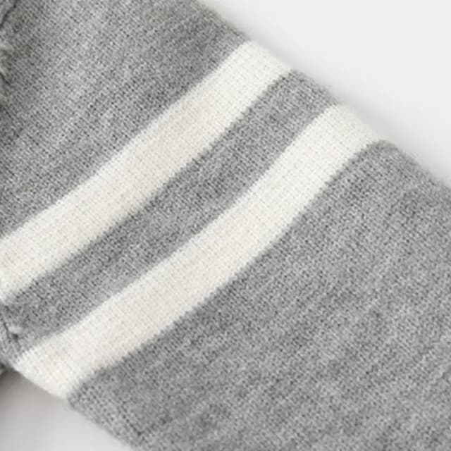 【橘魔法】雙線坑條磨毛針織毛衣(針織衫 長袖上衣 線衫 男童 兒童 童裝)