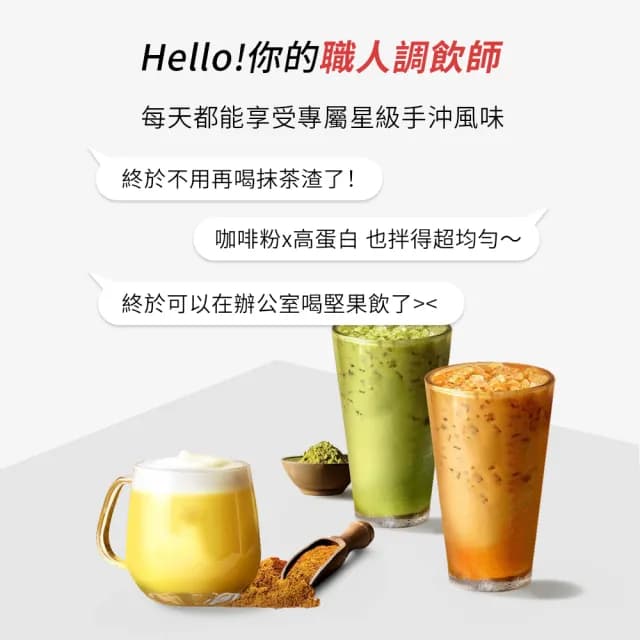 【grantclassic】攪動人心 BelleBlend 電動攪拌杯(食品級Tritan材質/交換禮物)