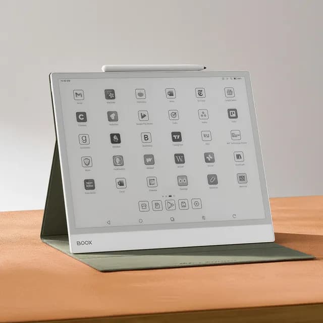 【BOOX 文石】Note Max 13.3 吋電子閱讀器(原廠皮套組)