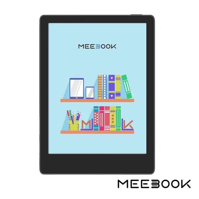 【MEEBOOK】M8C 7.8 吋彩色電子閱讀器觸控筆套組(黑色)