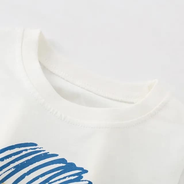 【橘魔法】藍鬚獅子短袖上衣(T恤 棉T 男童 兒童 童裝)