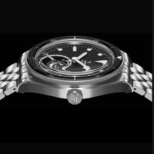 【YEMA】野馬 自製機芯 Superman Tourbillon CMM.31 限量版陀飛輪 機械錶(12.25.31.66.TE.MT)