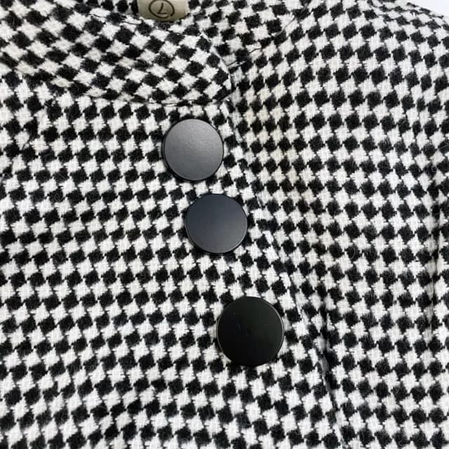 【橘魔法】名媛時尚小格子斗篷披肩(斗篷 披風 外套 兒童 童裝 女童)