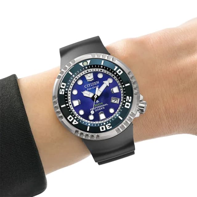 【CITIZEN 星辰】UNITE with BLUE 寧靜之海 限量 300米防水光動能潛水錶 禮物 送禮 推薦(BN1025-08L)