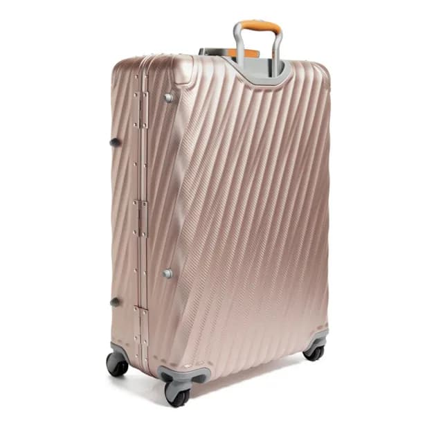 【TUMI】19 Degree Aluminum 國際長程航線 30 吋鋁合金行李箱 - 紋理胭脂色(TUMI 官方旗艦店)