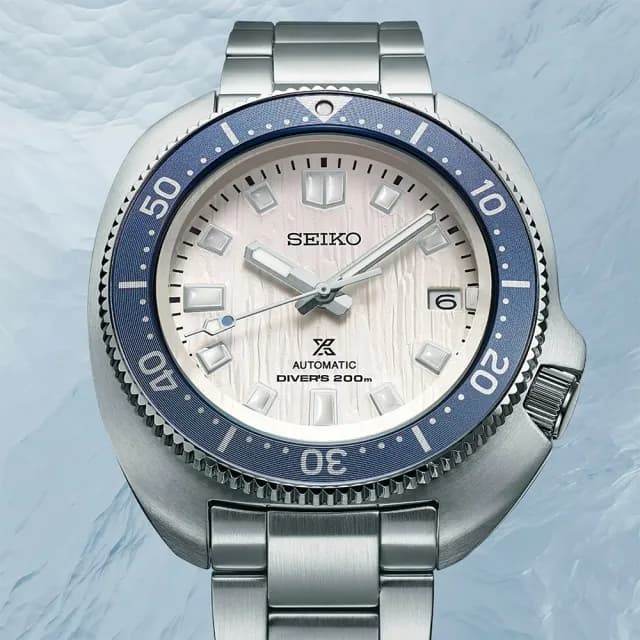 【SEIKO 精工】Prospex 愛海洋 極地冰川 200米潛水機械錶 禮物 送禮 推薦(SPB301J1/6R35-02A0B)