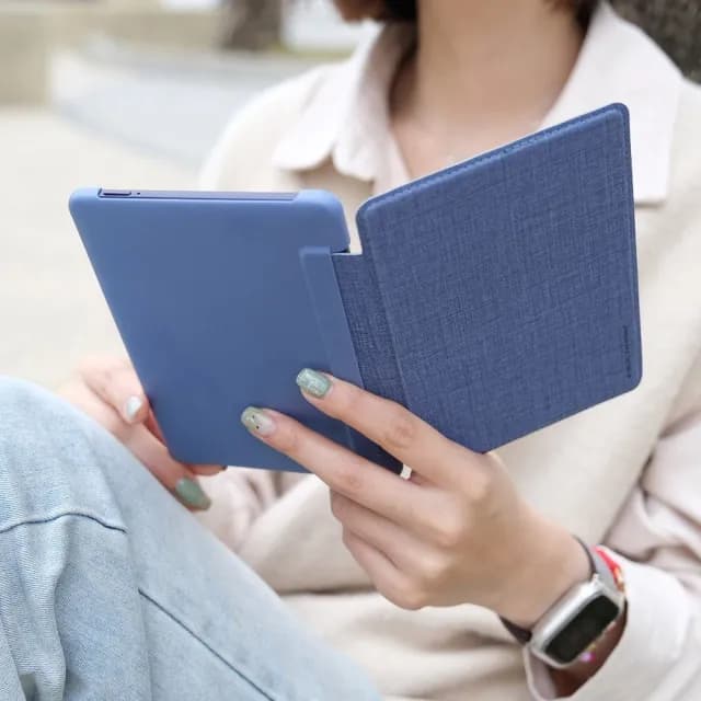 【MEEBOOK】M6 6 吋原裝翻蓋皮套(藍色)