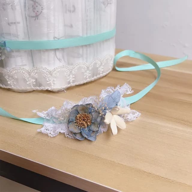 【OSTARA FLORIST 奧斯塔拉花藝】彌月尿布蛋糕花禮 男女款附卡片(花禮、彌月蛋糕、尿布、寶寶、幫寶適)