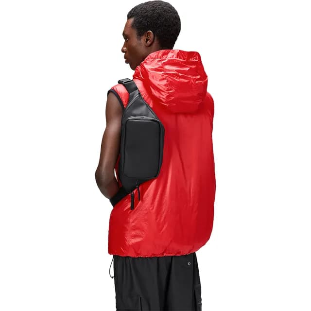 【Rains】防水斜背包 肩背包 腰包 Bum Bag 系列 禮物 送禮 推薦(黑色)