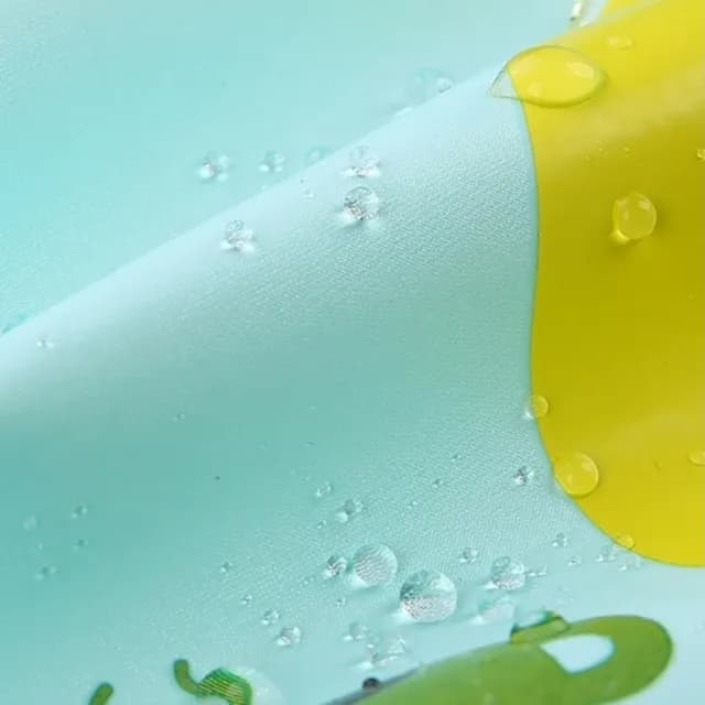 【橘魔法】萌可愛立體尾巴口袋畫畫衣(袖套 反穿衣 飯兜 大童 玩沙衣 美術課 畫畫 兒童 童裝 男童 女童)