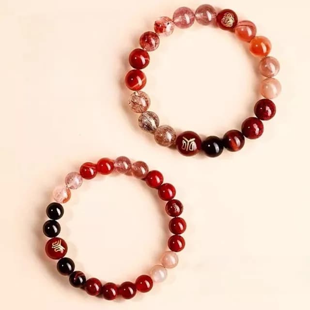 【MoonDy】雙11 手鍊 五行手鍊 金木水火土 水晶手鍊 天然水晶 五行圓滿 多寶水晶 男女適用 瑪瑙