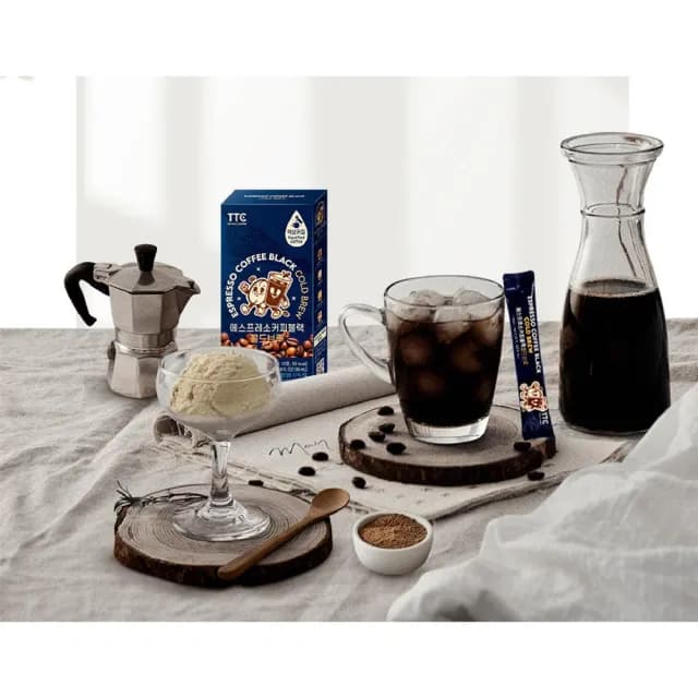 【金蔘】人蔘濃縮黑咖啡液隨身包10mlx50包(紅蔘 咖啡 濃縮 萃取液)