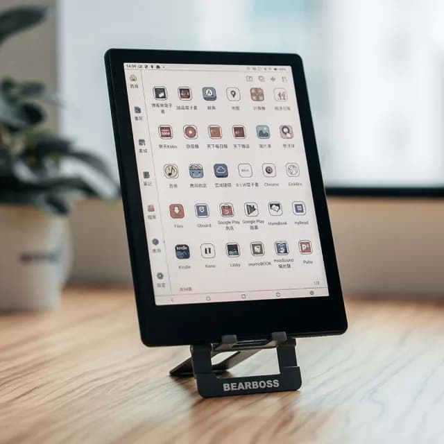 【MEEBOOK】M8C 7.8 吋彩色電子閱讀器觸控筆套組(黑色)