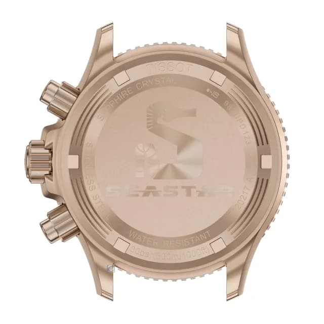 【TISSOT 天梭】官方受權 SEASTAR 1000 小海星38mm 計時運動錶 女錶 中性錶(T1202173704100)
