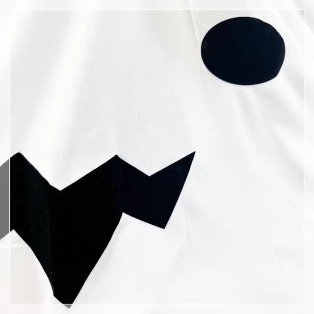 【橘魔法】搞怪白色幽靈連帽披風(斗篷 萬聖節服裝 角色扮演 攝影 表演 中性款 兒童 男童 女童 童裝)