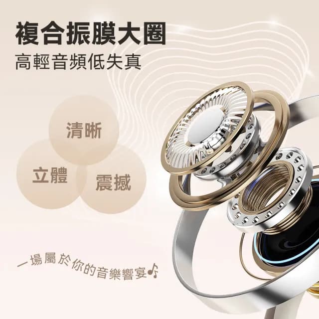 【DTAudio】聆翔 DTA-K35耳掛式藍芽耳機(藍牙耳機 運動耳機 無線耳機 開放式耳機 防水耳機)