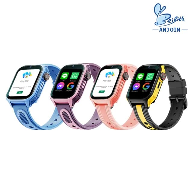 【ANJOIN】AS96 GPS 兒童智慧手錶/支援 Play 商店(定位/藍牙)
