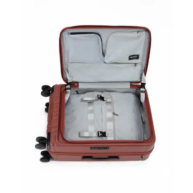 【SWISS STYLE】26吋 BERMAS TOP 2.0升級版-上掀前開式 可加大日本煞車行李箱(6色可選)