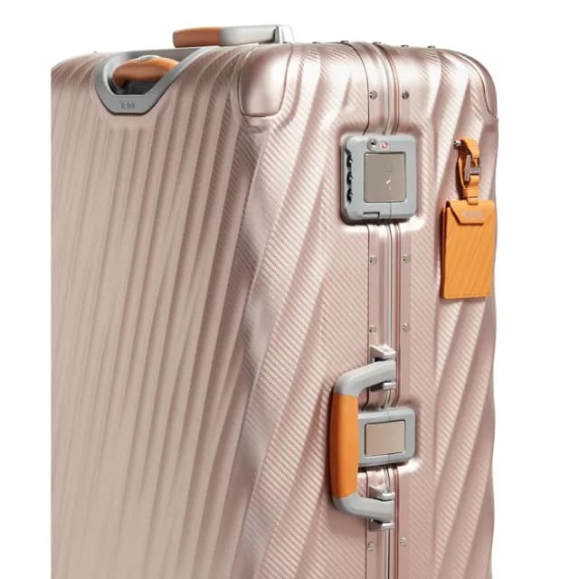 【TUMI】19 Degree Aluminum 國際長程航線 30 吋鋁合金行李箱 - 紋理胭脂色(TUMI 官方旗艦店)