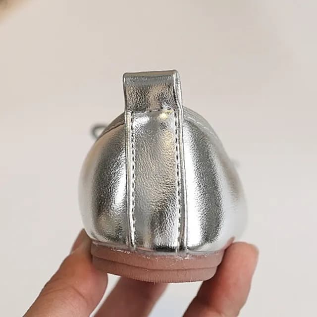 【橘魔法】圓頭亮面蝴蝶結公主鞋(娃娃鞋 鞋子 女童 兒童 童裝 童鞋 皮鞋 表演 禮服 婚禮 生日 萬聖節)