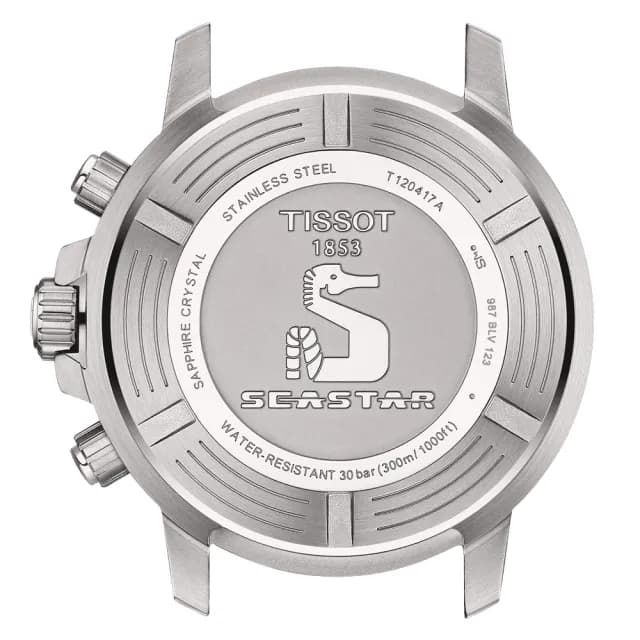 【TISSOT 天梭 官方授權】Seastar 1000 海洋之星300米潛水計時手錶 禮物 送禮 推薦(T1204171104103)