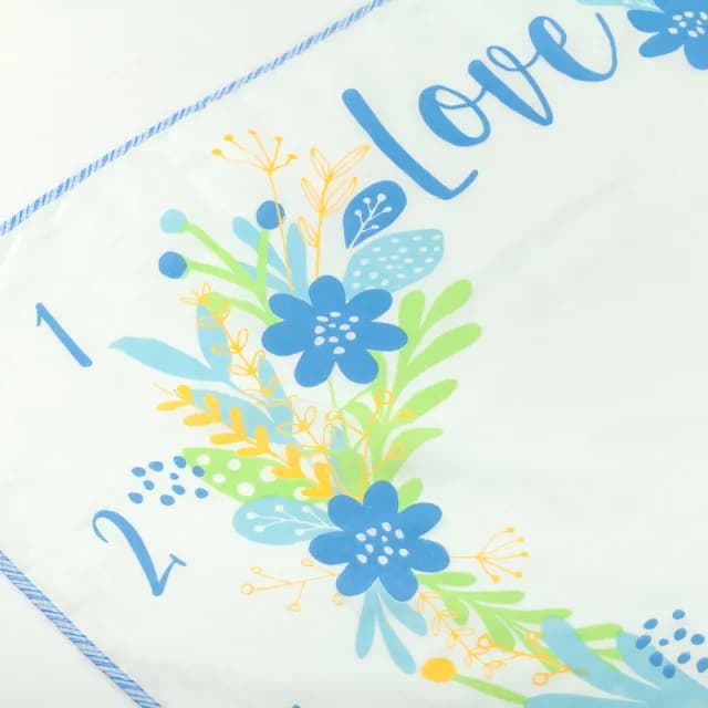 【Newstar 明日之星】MIT嬰兒幸福花園成長紀錄包巾(台灣製 寶寶必備 拍照 彌月禮物 送禮)