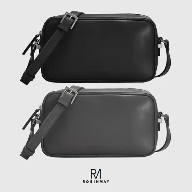 【ROBINMAY】傑特斜背包(雙11/拉鍊封口/簡約相機包設計/多色任選)