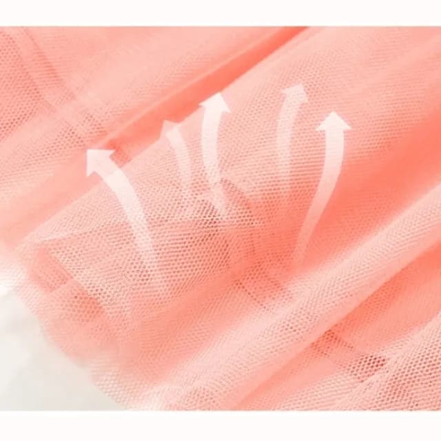 【橘魔法】俏皮獨角獸長袖紗裙洋裝(長袖洋裝 薄長袖 連身裙 連衣裙 女童 兒童 童裝)