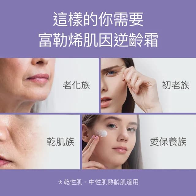 【FJ豐傑生醫】富勒烯肌因逆齡霜30ml/瓶x1入(全方位戰勝肌膚老化 足量添加富勒烯保養品 延齡撫紋x緊緻賦活)