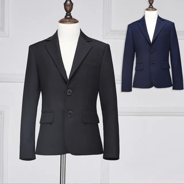 【橘魔法】高質感修身後開岔西裝外套(不含襯衫 西外 大童 西服 正裝 男童 花童 畢業典禮 兒童 童裝)