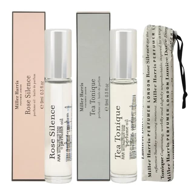 【Miller Harris】香氛滾珠油9ml任選1款(午後伯爵/玫瑰晨語-國際航空版)