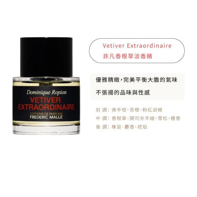 【Frederic Malle】馥馬爾 淡香精 50ml(國際航空版.多款任選)
