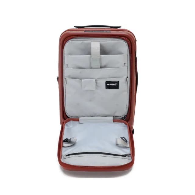 【SWISS STYLE】29+20吋超值兩件組 BERMAS TOP 2.0升級版-上掀前開式 可加大日本煞車行李箱(6色可選)