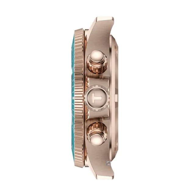 【TISSOT 天梭】官方受權 SEASTAR 1000 小海星38mm 計時運動錶 女錶 中性錶(T1202173704100)