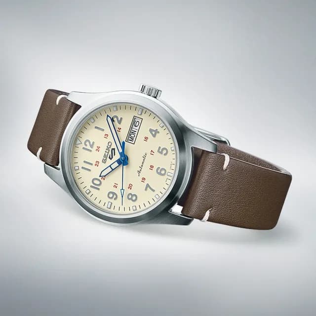 【SEIKO 精工】5 Sports 製錶110週年限量機械錶 套錶 禮物 送禮 推薦(SRPK41K1/4R36-15L0S)